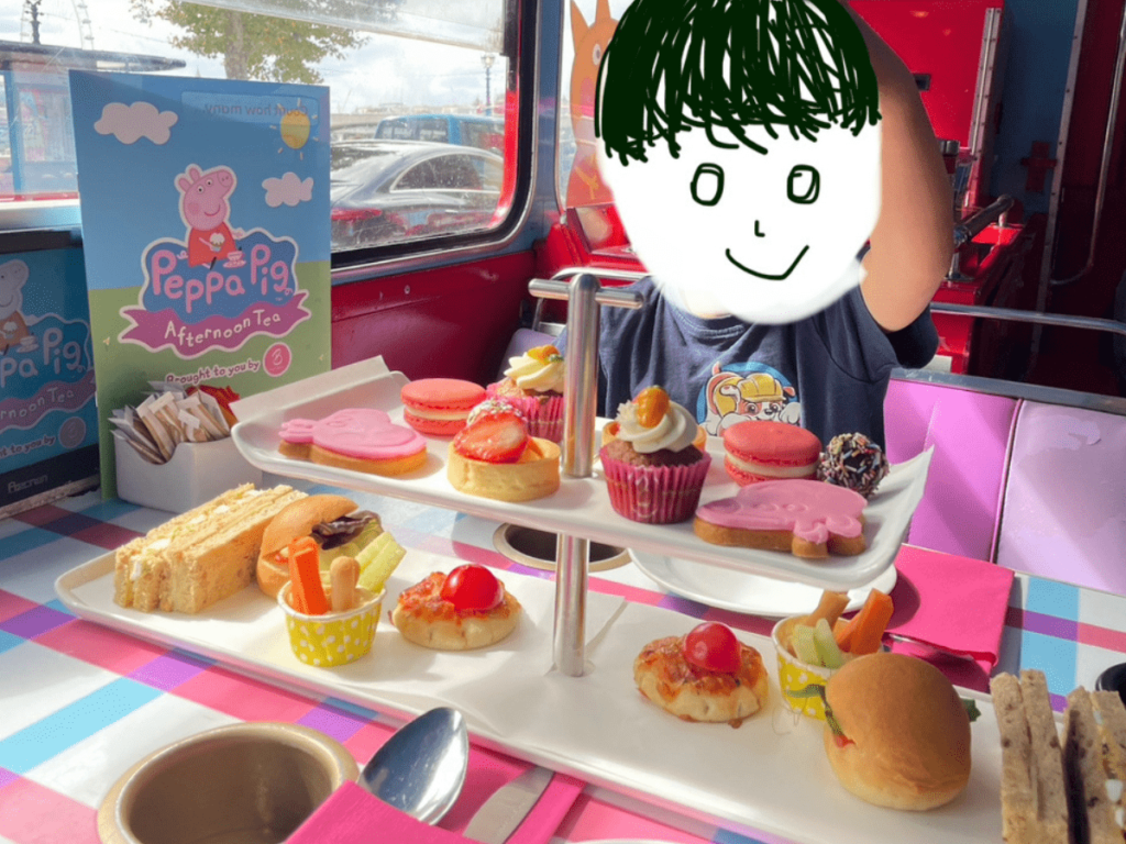 子連れロンドンペッパバス